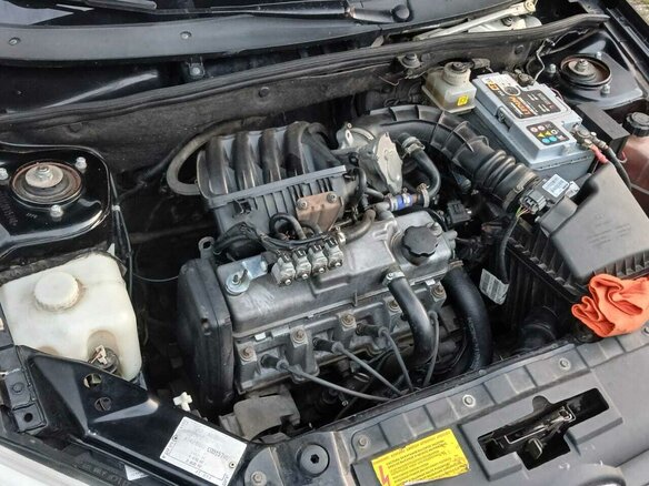 2012 Lada (ВАЗ) Granta I, синий, 325000 рублей - вид 12