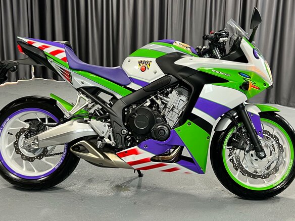 2014 Honda CBR 650F, зелёный, 720000 рублей - вид 2