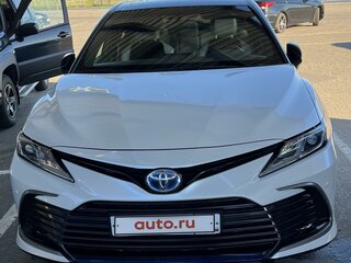 2022 Toyota Camry VIII (XV70) Рестайлинг, белый, 3600000 рублей, вид 2