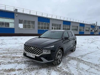 2022 Hyundai Santa Fe IV Рестайлинг, чёрный, 3800000 рублей, вид 1