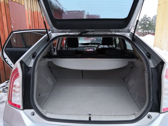 2012 Toyota Prius III Рестайлинг (XW30), серый - вид 11