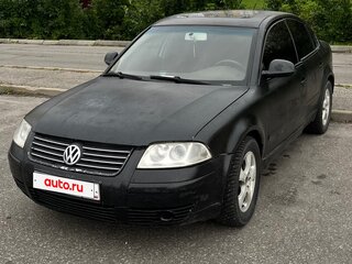 2004 Volkswagen Passat B5 Рестайлинг, чёрный, 350000 рублей, вид 1