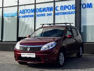 2014 Renault Sandero I, красный, 532000 рублей, вид 1