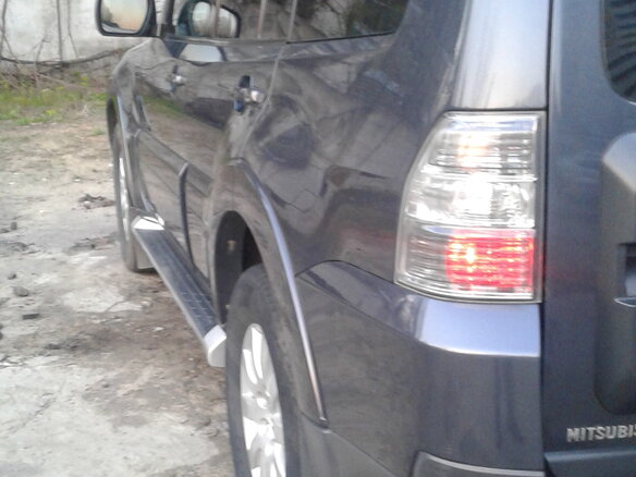 2007 Mitsubishi Pajero IV, серый, 1500000 рублей - вид 5