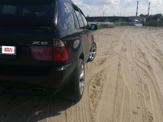 2003 BMW X5 3.0i I (E53) Рестайлинг, чёрный, 950000 рублей, вид 5
