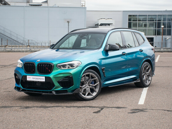 2021 BMW X3 M I (F97), зелёный, 5750000 рублей