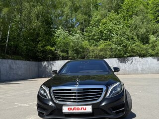 2016 Mercedes-Benz S-Класс 350 CDI BlueTEC Long 7G-TRONIC VI (W222, C217), чёрный, 4100000 рублей, вид 2