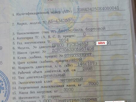 2014 Iveco Daily, синий, 1800000 рублей, вид 5
