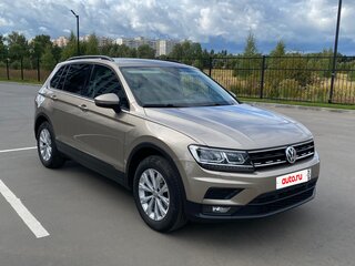 2018 Volkswagen Tiguan II, бежевый, 2195000 рублей, вид 3