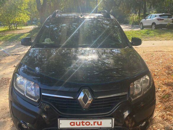 2017 Renault Sandero Stepway II, чёрный, 1375000 рублей