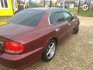 2008 Hyundai Sonata ТагАЗ IV (EF) Рестайлинг, пурпурный, 650000 рублей, вид 3