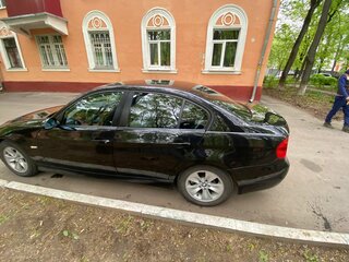 2008 BMW 3 серии 320i V (E90/E91/E92/E93), чёрный, 1200000 рублей, вид 1