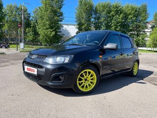2013 Lada (ВАЗ) Kalina II, чёрный, 470000 рублей, вид 2