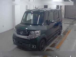 2017 Honda N-BOX II, зелёный, 910000 рублей, вид 2