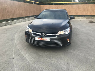 2015 Toyota Camry US Market VII (XV50) Рестайлинг, чёрный, 1500000 рублей, вид 2