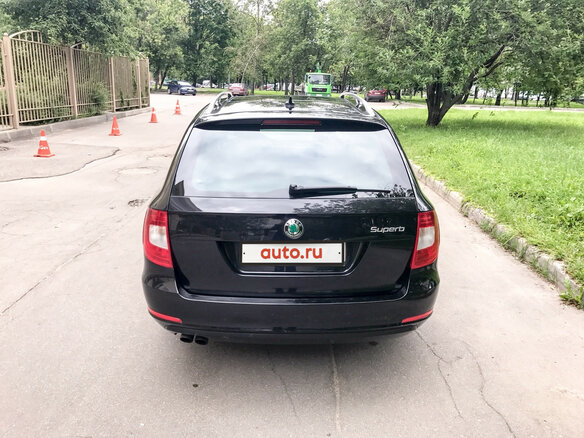 2012 Skoda Superb II, чёрный - вид 5