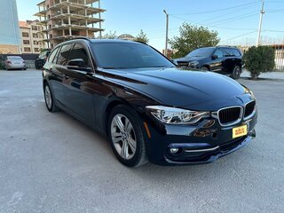 2017 BMW 3 серии 328d xDrive VI (F3x) Рестайлинг, чёрный, 2300000 рублей, вид 4