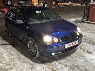 2003 Volkswagen Polo IV, синий, 200000 рублей, вид 2