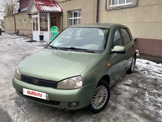 2010 Lada (ВАЗ) Kalina Sport I, зелёный, 200000 рублей, вид 1