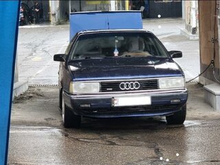 1990 Audi 200 II (C3) Рестайлинг, синий, 1000000 рублей, вид 1