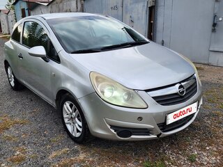 2008 Opel Corsa D, серебристый, 200000 рублей, вид 2