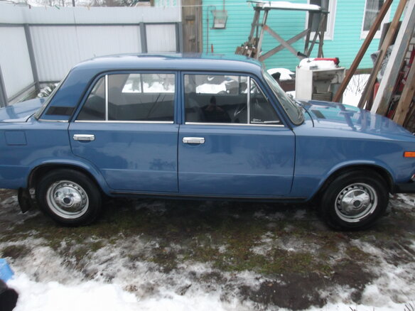 1992 Lada (ВАЗ) 2106, синий - вид 3