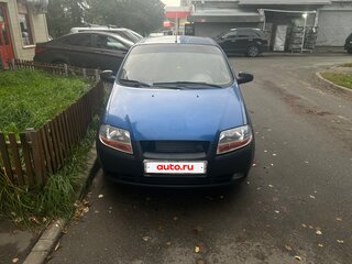 2004 Chevrolet Aveo I, синий, 190000 рублей, вид 1