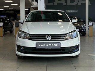 2018 Volkswagen Polo V Рестайлинг, белый, 1070000 рублей, вид 3