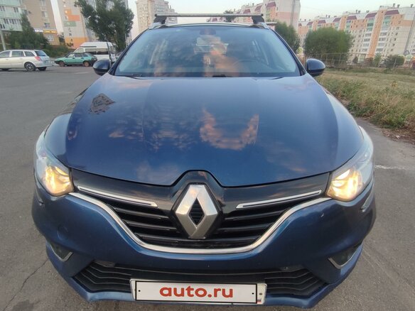 2016 Renault Megane IV, синий, 1150000 рублей - вид 1