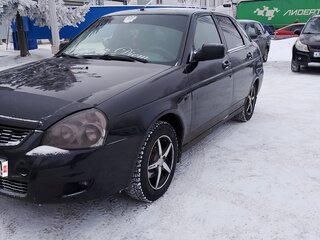 2011 Lada (ВАЗ) Priora I, чёрный, 220000 рублей, вид 1