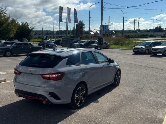 2026 Lada (ВАЗ) Vesta Sport I Рестайлинг (NG), серый - вид 4