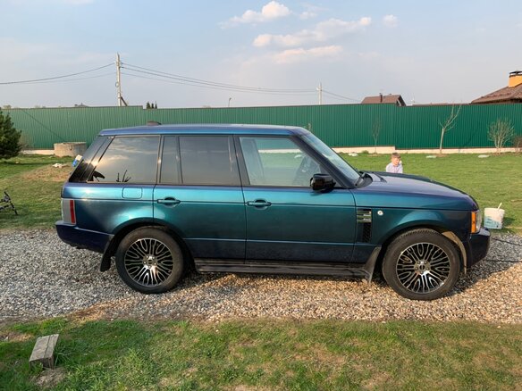 2006 Land Rover Range Rover III Рестайлинг, синий - вид 13