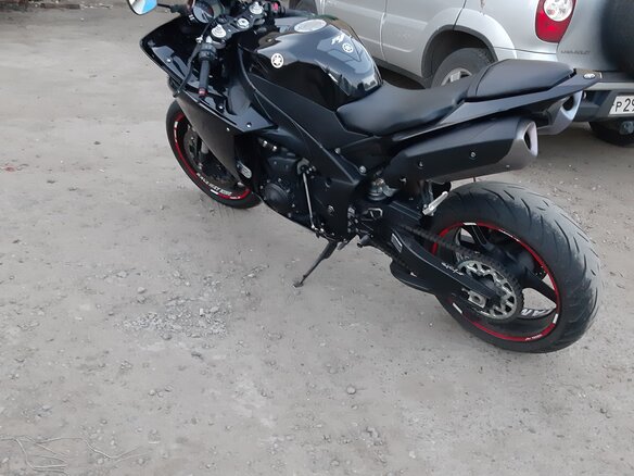 2012 Yamaha YZF-R1, чёрный - вид 7