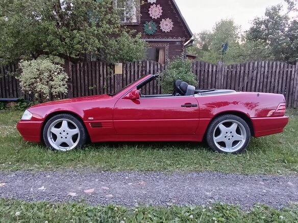 1994 Mercedes-Benz SL-Класс 320 IV (R129), красный, 4400000 рублей - вид 7