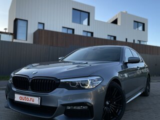 2018 BMW 5 серии 530d VII (G30/G31/G38), серебристый, 3659000 рублей, вид 1