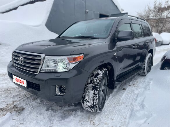 2009 Toyota Land Cruiser 200 Series, серый - вид 2