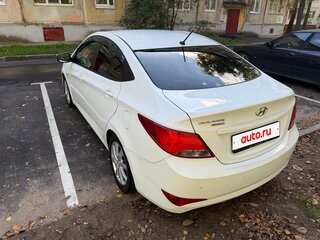 2016 Hyundai Solaris I Рестайлинг, белый, 1050000 рублей, вид 5