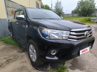 2017 Toyota Hilux VIII, чёрный, 1750000 рублей, вид 3