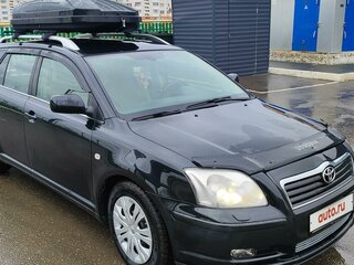 2004 Toyota Avensis II, чёрный, 740000 рублей, вид 3