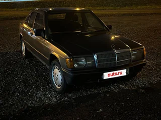 1986 Mercedes-Benz 190 (W201), серый, 129000 рублей, вид 1
