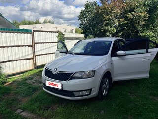 2014 Skoda Rapid I, белый, 760000 рублей, вид 2