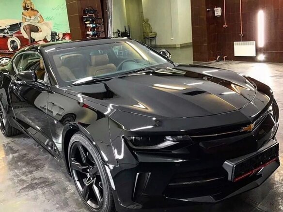 2016 Chevrolet Camaro VI, чёрный, 2799000 рублей - вид 2