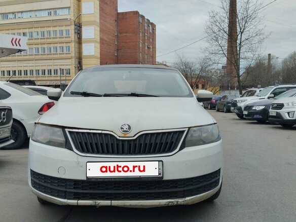 2015 Skoda Rapid I, белый, 399000 рублей