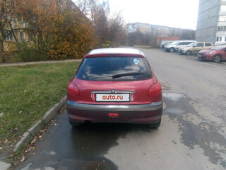 2000 Peugeot 206, красный, 115000 рублей, вид 3