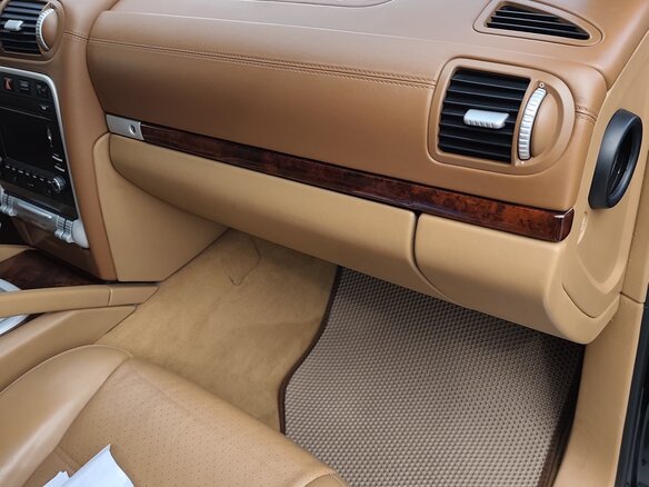 2009 Porsche Cayenne Diesel I Рестайлинг (957), чёрный, 1450000 рублей - вид 9
