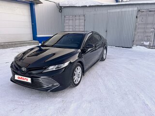 2018 Toyota Camry VII (XV50) Рестайлинг 2, чёрный, 2500000 рублей, вид 2