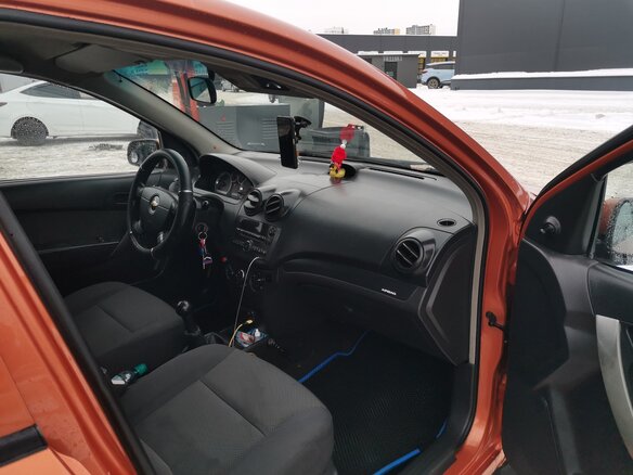 2006 Chevrolet Aveo I Рестайлинг, оранжевый, 320000 рублей - вид 13