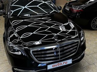 2019 Mercedes-Benz S-Класс 560 e Long VI (W222, C217) Рестайлинг, чёрный, 8500000 рублей, вид 2