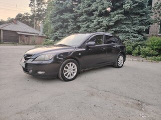 2008 Mazda 3 I (BK) Рестайлинг, чёрный, 650000 рублей, вид 1