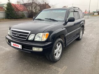 2004 Lexus LX 470 II Рестайлинг, чёрный, 2150000 рублей, вид 1